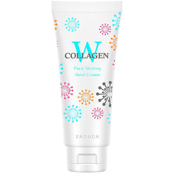 Крем для рук з колагеном Enough W Collagen Pure Shining Hand Cream - фото №1