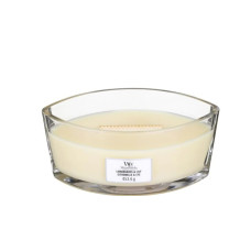 Ароматическая свеча с цветочным ароматом Woodwick Ellipse Lemongrass & Lily 453 г - фото №1