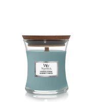 Ароматична свічка з ароматами сосни, свіжого повітря та кашеміру  Woodwick Mini Evergreen Cashmere 85 г - фото №1