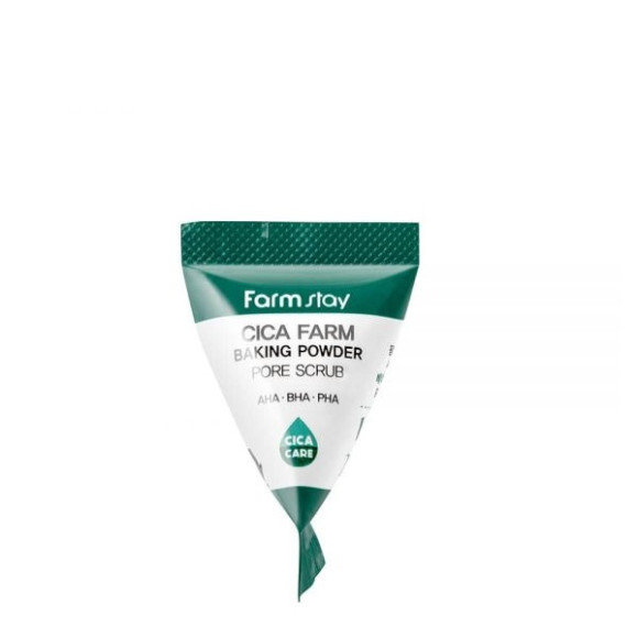Очищаючий скраб з центелою азіатської FarmStay Cica Farm Baking Powder Pore Scrub - фото №1