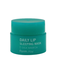 Нічна маска для губ з центеллою FarmStay Daily Lip Sleeping Mask Cica Madeca - фото №1