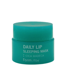 Нічна маска для губ з центеллою FarmStay Daily Lip Sleeping Mask Cica Madeca - фото №1