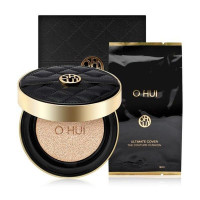 Люкс кушон для обличчя O Hui Ultimate Cover The Couture Cushion 02 Natural Beige Set - фото №1