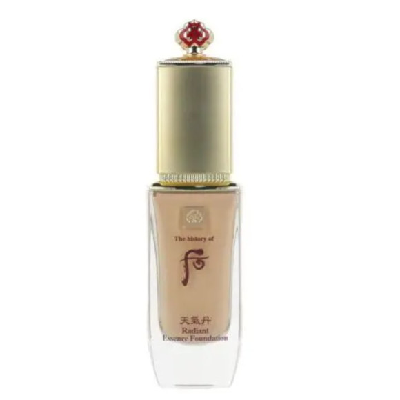 Люкс тональний крем The history of Whoo Cheongidan radiant essence foundation №21 8 ml - фото №1