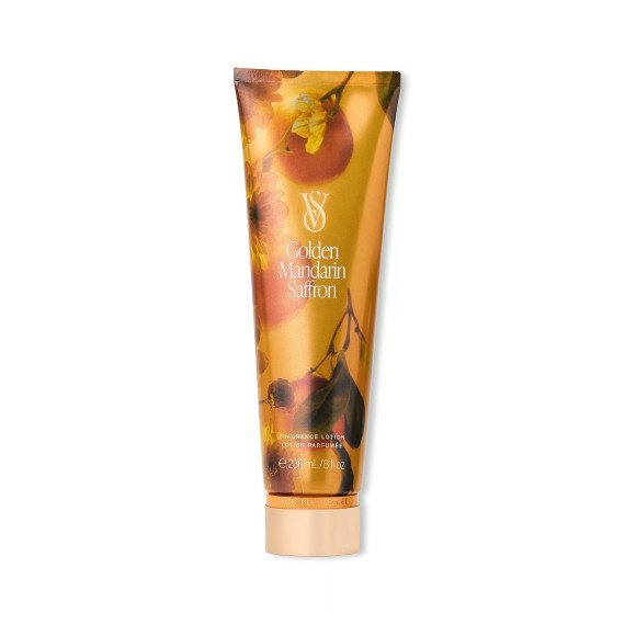 Парфумований лосьйон для тіла Victoria's Secret Golden Mandarin Saffron body Lotion 236 мл - фото №1