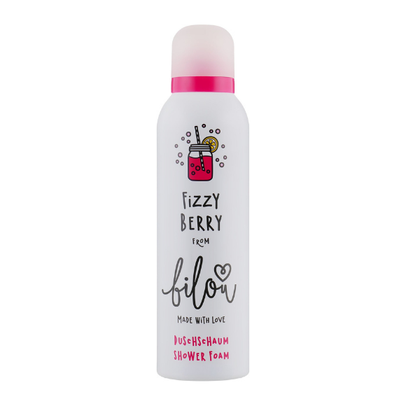 Пінка для душу Ігристі ягоди Bilou Fizzy Berry Shower Foam 200 мл - фото №1