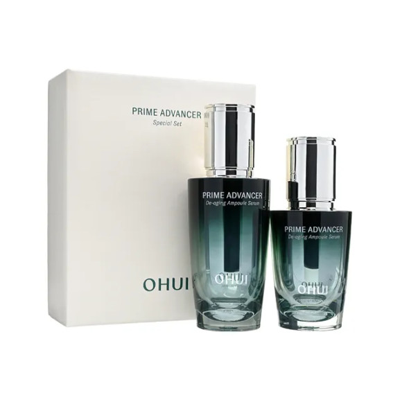 Омолоджуюча сироватка O HUI Prime Advancer De-Aging Ampoule Serum Special Set - фото №1