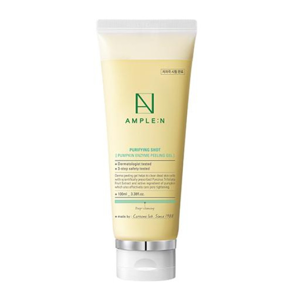 М’який пілінг-гель Coreana Ample:N PurifyingShot Pumpkin Enzyme Peeling Gel 100 мл - фото №1