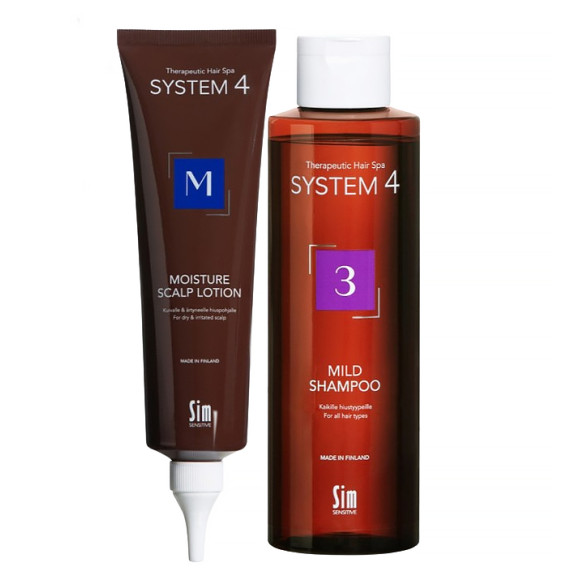 Набір для сухої шкіри голови Sim Sensitive System 4 for dry scalp - фото №1