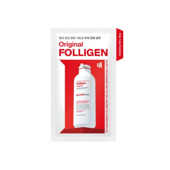 Зміцнюючий шампунь проти випадіння волосся Dr. FORHAIR Folligen Shampoo 10 мл - фото №1