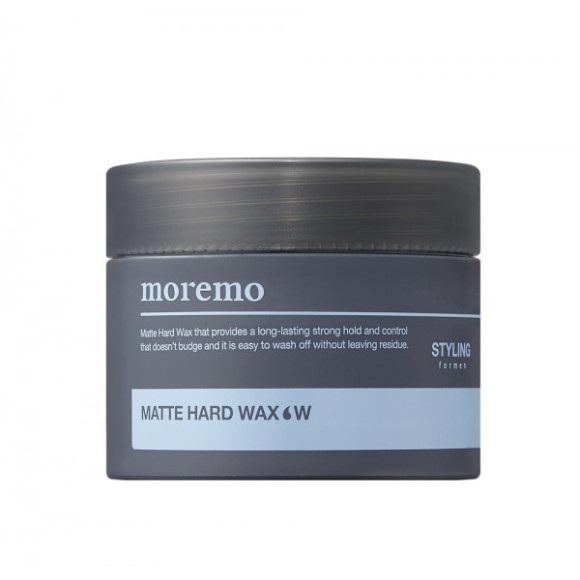 Матуючий віск сильної фіксації для чоловіків Moremo Matte Hard Wax W STYLING for men  - фото №1
