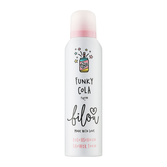 Пінка для душу «Шипуча кола» Bilou Funky Cola Shower Foam 200 мл - фото №1