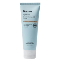 Зволожувальний крем з 10 формами гіалуронової кислоти та центелою Doctors Hyalcica Total Moisture 10 D Cream 80 мл - фото №1