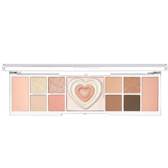 Палетка для макіяжу  Peripera All Take Mood Like Palette #02 Peach Heaven - фото №1