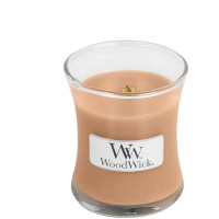 Ароматична свічка з ароматом молока і спецій Woodwick Mini Golden Milk - фото №1