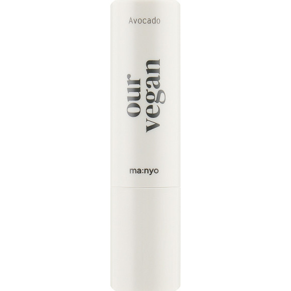 Бальзам для губ зі смаком "Авокадо" Manyo Our Vegan Color Lip Balm-Avocado 3,7 г - фото №1