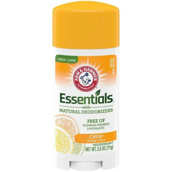 Дезодорант-антиперспирант Arm & Hammer Essentials Deodorant Natural Deodorizers Orange Citrus 71 г - фото №1
