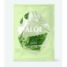 Охлаждающая тканевая маска с алоэ Manyo Factory Aloe Cooling Mask 18 г - фото №1