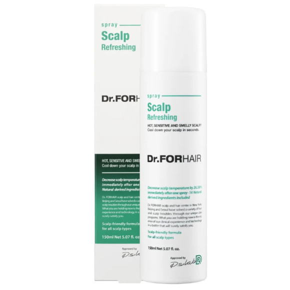 Освіжаючий спрей для шкіри голови Dr. FORHAIR Scalp Refreshing Spray 150 мл - фото №1