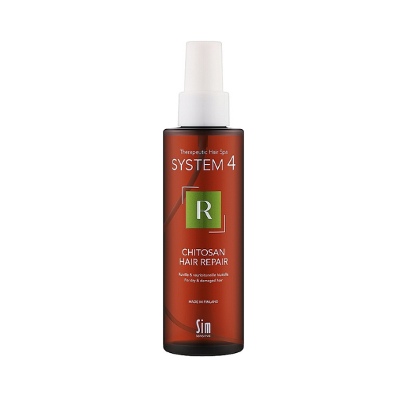 Незмивний спрей "R" для відновлення структури волосся Sim Sensitive System 4 R Chitosan Hair Repair 150 мл - фото №1