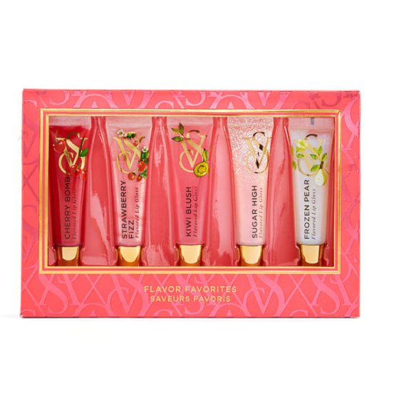 Подарунковий набір блисків Victoria's Secret Lip Flavor Favorites Set - фото №1
