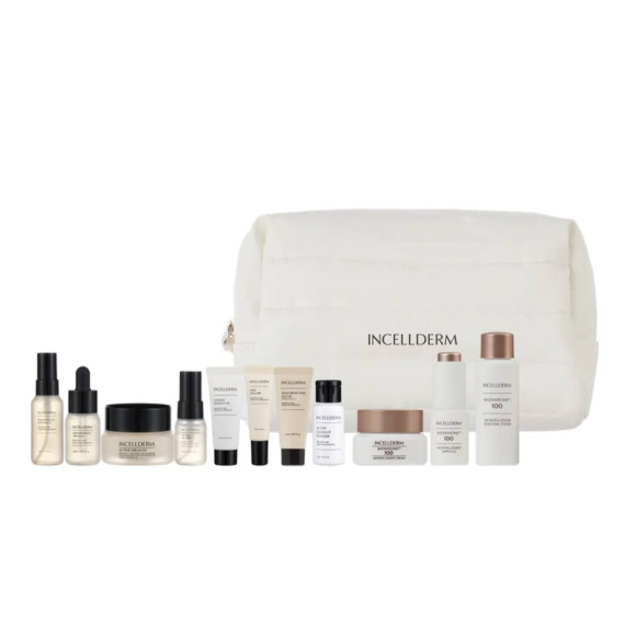 Набір по догляду за шкірою в косметичці Incellderm special travel Kit - фото №1