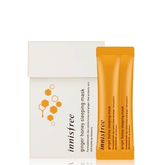 Нічна маска з екстрактом імбиру та меду Innisfree Ginger Honey Sleeping Mask - фото №1