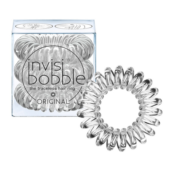 Резинка-браслет для волосся Invisibobble Original Crystal clear - фото №1