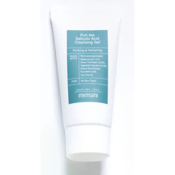 Гель для вмивання з саліциловою кислотою Meisani Puri-Tea Salicylic Acid Cleansing Gel 30 мл - фото №1