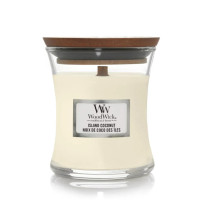 Ароматична свічка з ароматом кокосу та ананасу Woodwick Mini Island Coconut 85 г - фото №1
