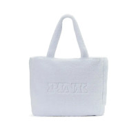Плюшева сумка шопер світло-блакитна Victoria's Secret Sherpa Tote 1 шт - фото №1