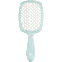 Гребінець для волосся тіфані з білим  Janeke 1830 Superbrush The Original Italian 1 шт - фото №1
