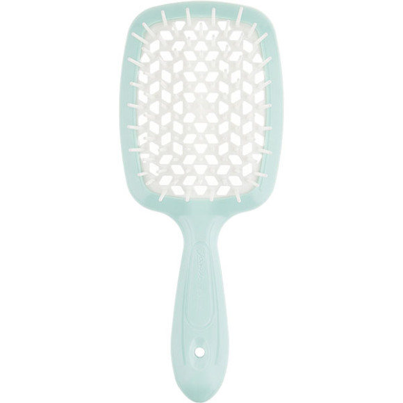 Гребінець для волосся тіфані з білим  Janeke 1830 Superbrush The Original Italian 1 шт - фото №1