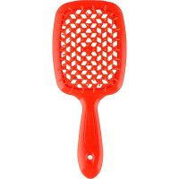 Гребінець для волосся помаранчевий  Janeke 1830 Superbrush The Original Italian 1 шт - фото №1