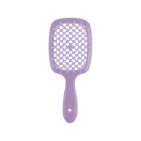 Гребінець для волосся лавандовий Janeke Superbrush Small With Soft Moulded Tips 1 шт - фото №1