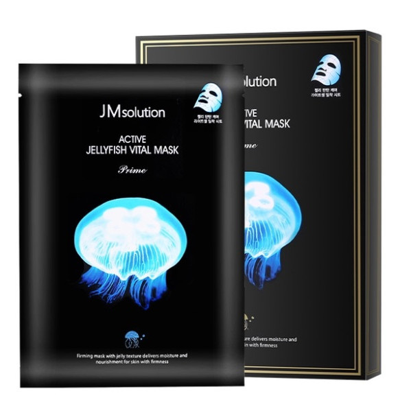 Тканинна маска з екстрактом медузи JMsolution Active Jellyfish Vital Mask Prime - фото №1