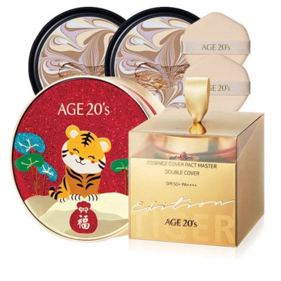 Кушон-основа AGE20S Signature Essence Lucky Tiger Edition Cover Pact  New Year  - фото №1