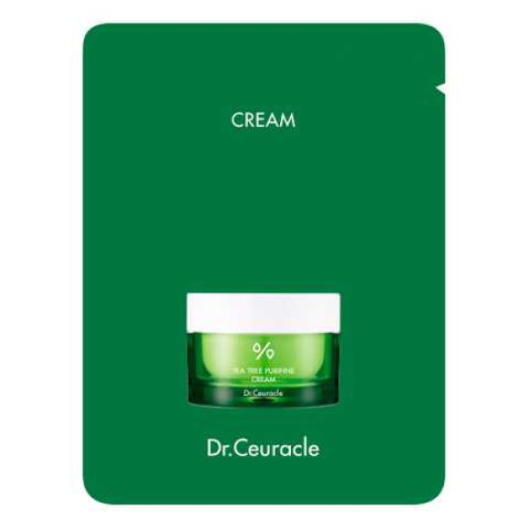 Крем з екстрактом чайного дерева Dr. Ceuracle Tea Tree Purifine 80 Cream 2 мл - фото №1