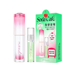 Набор с глянцевым тинтом для губ  Peripera Ink Mood Glowy Tint 25 Hot Strawberry Set - фото №1