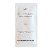 Безсульфатний органічний шампунь з ефірними оліями Lador Triplex Natural Shampoo - фото №1