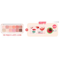 Палетка тіней Clio Eye Palette air Set 09 Peach Matte Apple 7,2 г - фото №1