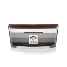 Ароматична свічка з тришаровим ароматом  Woodwick Ellipse Trilogy Warm Woods 453 г - фото №1