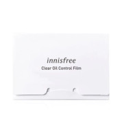 Матуючі серветки для обличчя Innisfree beauty tool clear oil control film 1 уп - 50 шт - фото №1