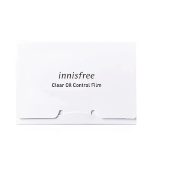 Матуючі серветки для обличчя Innisfree beauty tool clear oil control film 1 уп - 50 шт - фото №1