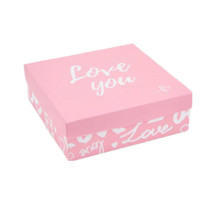 Коробка прямокутна "Кохаю тебе"  Box "Love you" - фото №1