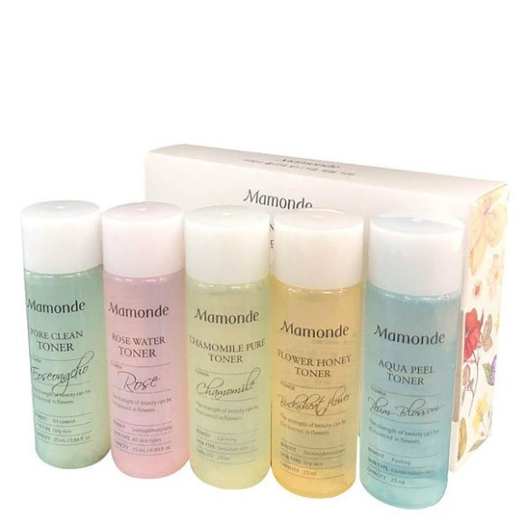 Набір тонерів Mamonde Flower Toner Trial Kit - фото №1