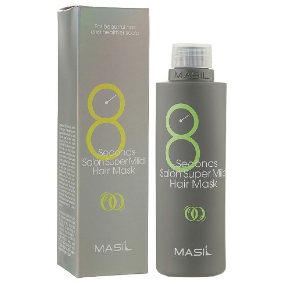 Відновлююча маска для волосся Masil 8 Seconds Salon Super Mild Hair Mask 200 мл - фото №1