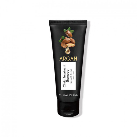 Відновлюючий шампунь для волосся з олією аргани May Island Argan Clinic Treatment Shampoo - фото №1