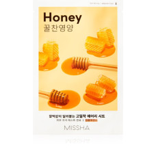 Тканинна маска з екстрактом меду Missha Airy Fit Sheet Mask Honey - фото №1