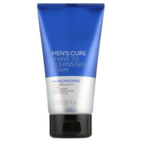 Чоловіча пінка для вмивання та гоління Missha Men's Cure Shave To Cleansing Foam 150 мл - фото №1